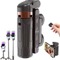 2026 New Tripod,Phone Stand with Bluetooth Shutter,Wireless Selfie Stick Brackets with Phone Holder for Smartphone Camera